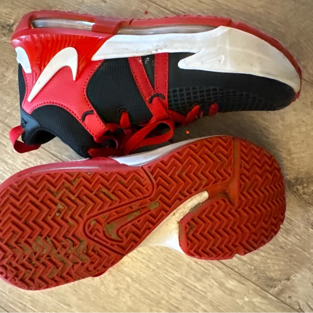 Kids Black and Red Sneakers - Picture 3 of 4